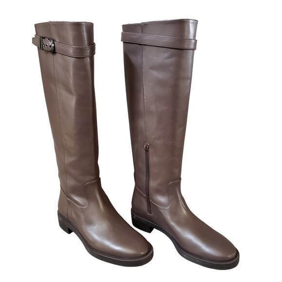 Stuart Weitzman Maverick Knee High Boots Brown in‎ Walnut Women's Size 7 - Picture 1 of 16